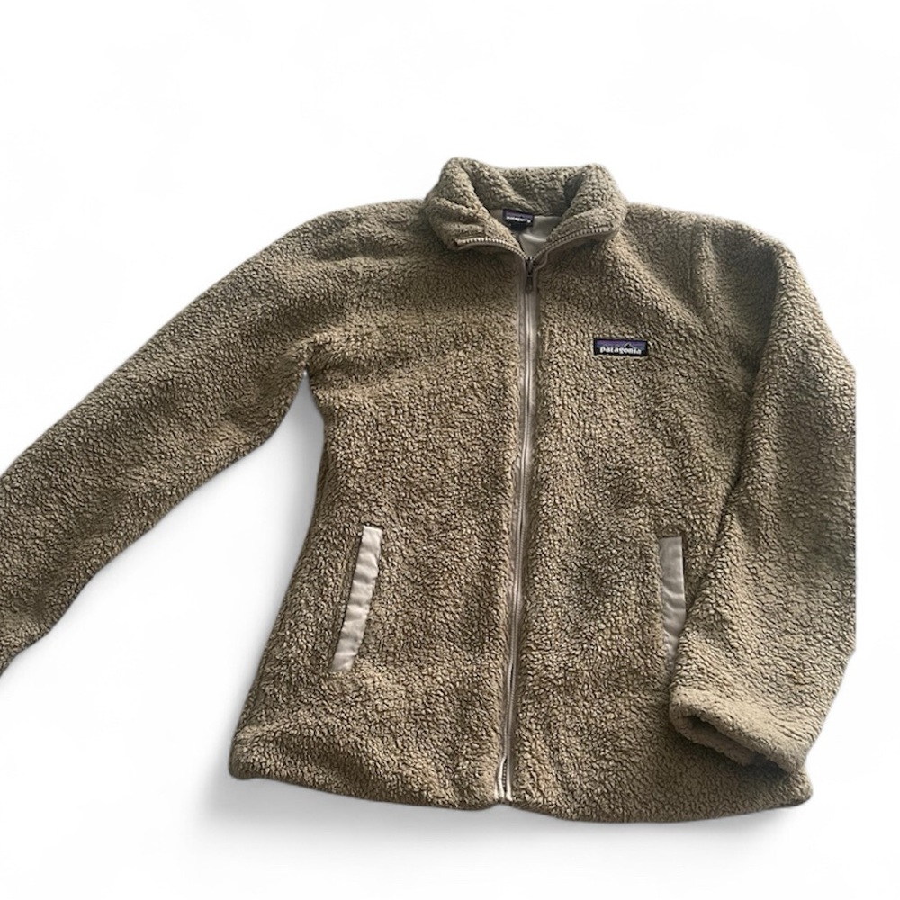 Patagonia Tan Sherpa Fleece